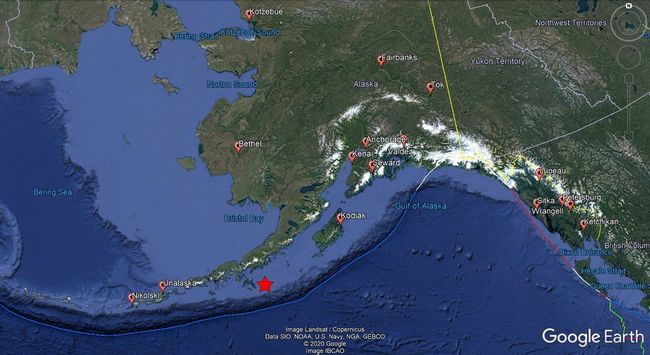 Alaska'da 7,8 Büyüklüğünde Deprem