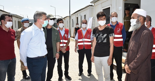 Vali Geri Gönderme Merkezi'nde İnceleme Yaptı