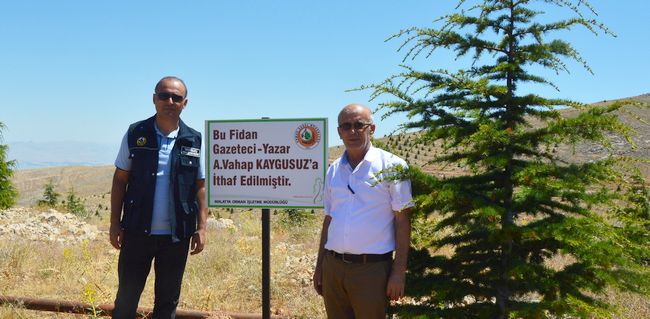 Doğa Tutkunu Kaygusuz'a Plaket