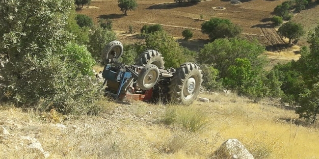 Devrilen Traktörün Sürücüsü Öldü