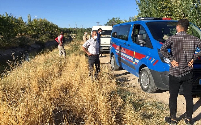 Sulama Kanalında Ölü Bulundu