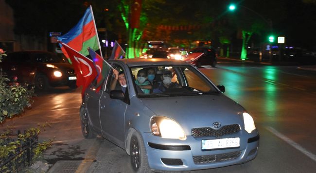 Azerbaycan'a Destek Konvoyu Düzenlendi