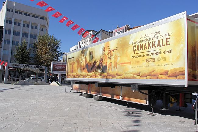 'Çanakkale Savaşları Mobil Müzesi' Malatya'da