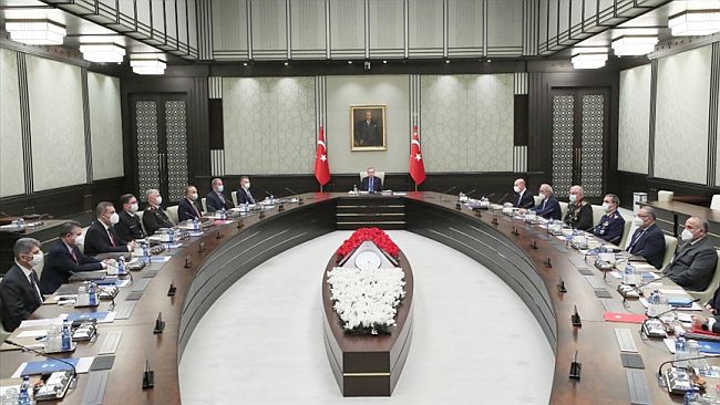 MGK, Erdoğan Başkanlığında Toplandı