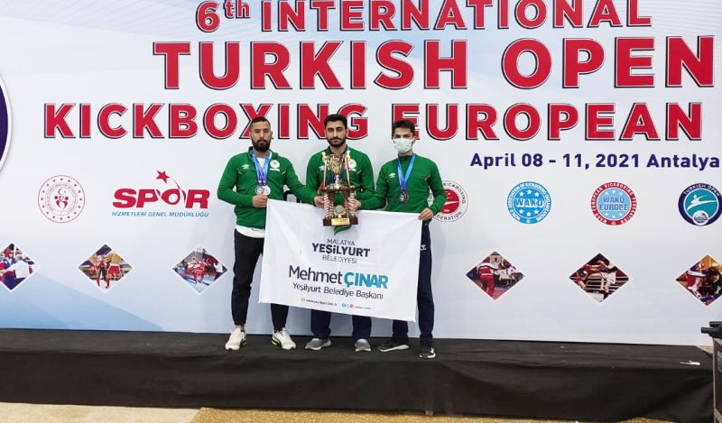 Yeşilyurt Kick Boks Takımı Avrupa 3'üncüsü