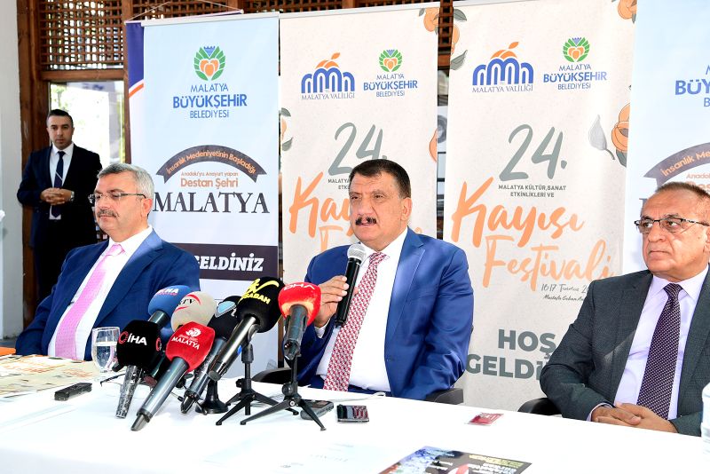 'Acele' Kayısı Festivali 16-17 Temmuz'da..