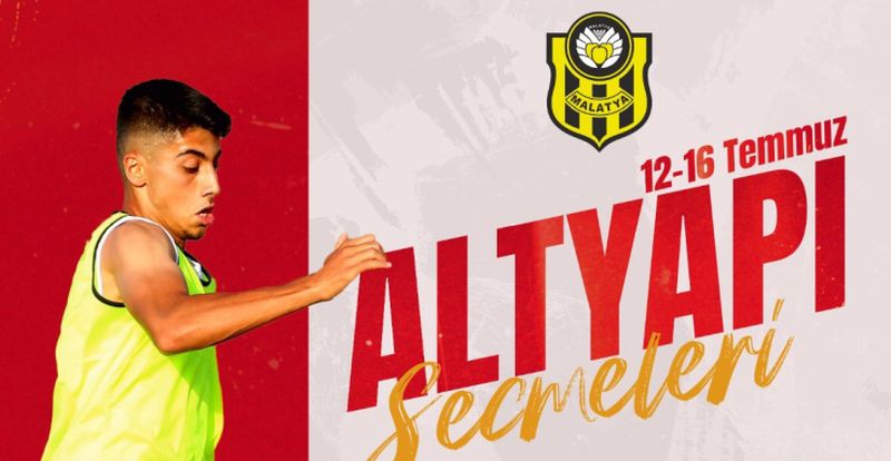 Yeni Malatyaspor'da Alt Yapı İçin Seçme Yapılacak