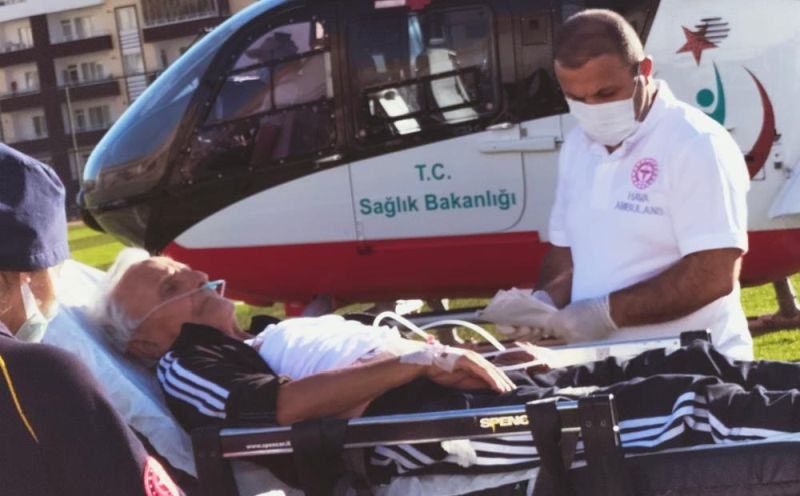 Hava Ambulansı İle Malatya'ya Sevk Edildi