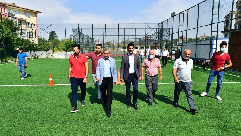 'Mahallelerin Sportif Alt Yapısını Güçlendiriyoruz'