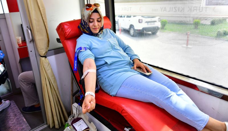 'Kan Ver Hayat Kurtar'a Belediye Desteği