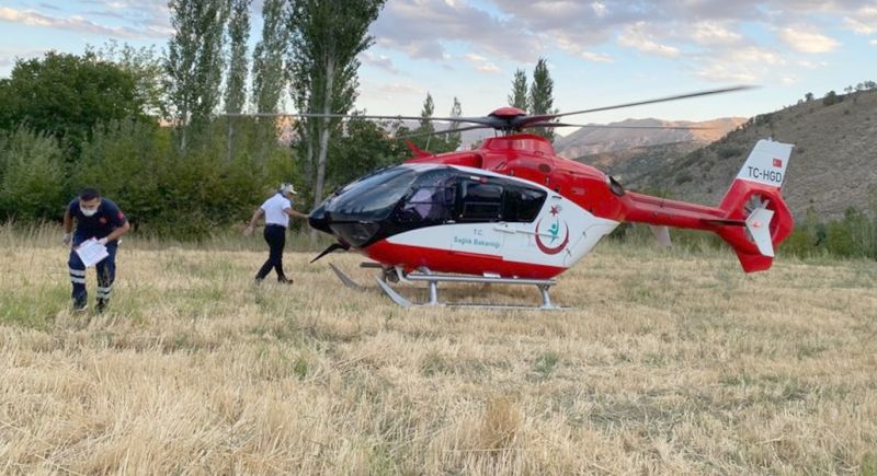 Ağaçtan Düştü, Hastaneye Helikopter Yetiştirdi