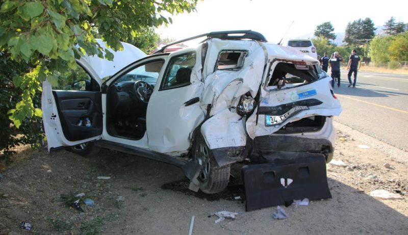 Elazığ- Malatya Yolunda Kaza, 8 Yaralı