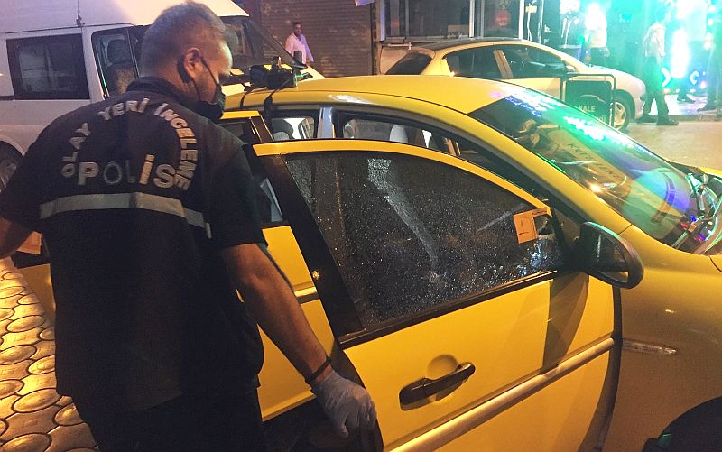 Takside Silahlı Saldırıya Uğradı