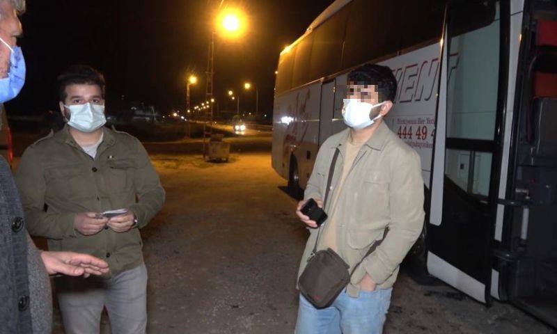 'Riskli' İranlı Malatya Otobüsünde Yakalandı