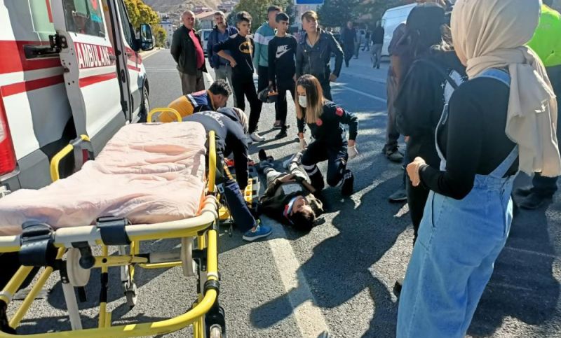Ağır Yaralandı, Helikopterle Malatya'ya Gönderildi