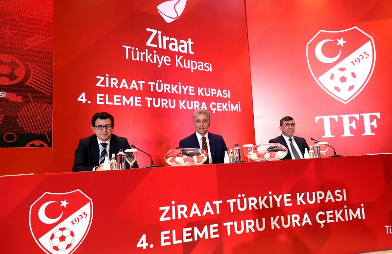 Ziraat Türkiye Kupası'nda Kura Çekimi Yapıldı