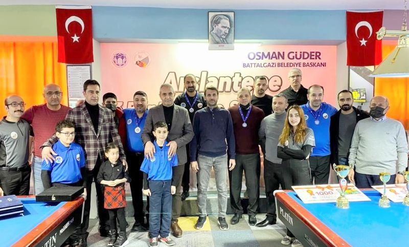 Arslantepe Bilardo Şampiyonası Sona Erdi