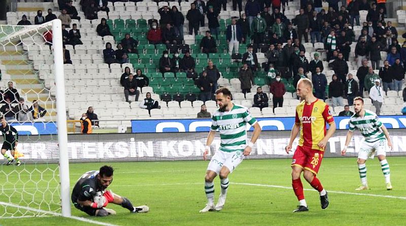Yeni Malatyaspor, Konya'dan Puan Çıkardı:0-0