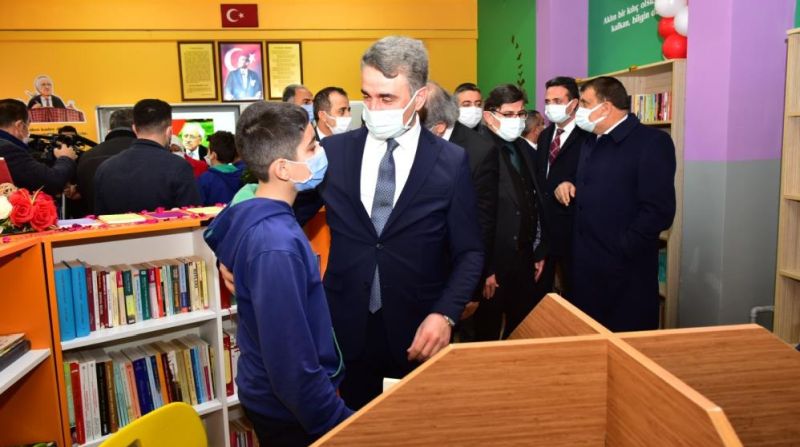 86'ncı Okul Kütüphanesi Törenle Açıldı